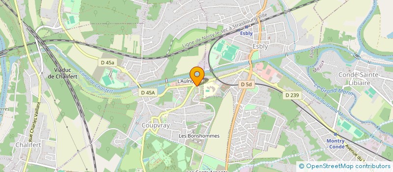 localisation de l'entreprise OUMETRA  COUPVRAY