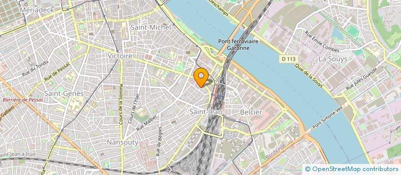 localisation de l'entreprise OUMM à BORDEAUX