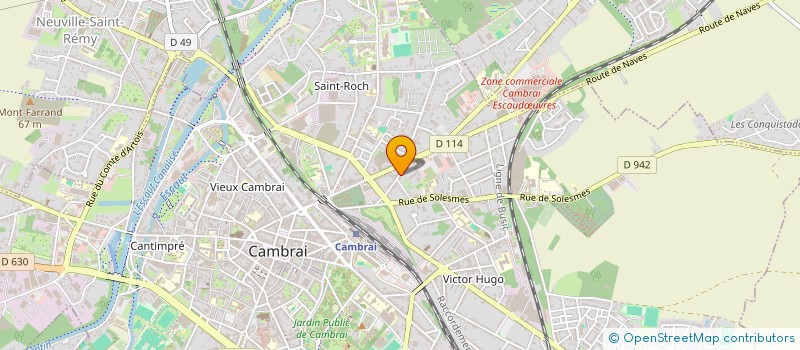 localisation de l'entreprise OUMMA'NITE  CAMBRAI