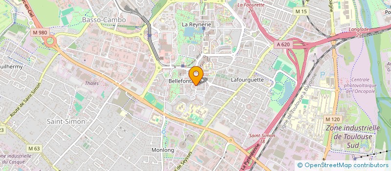 localisation de l'entreprise OUMMAD à TOULOUSE