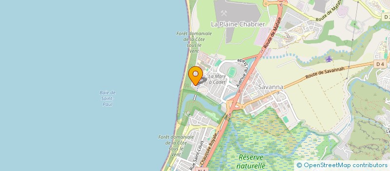 localisation de l'entreprise OUMMI  SAINT-PAUL