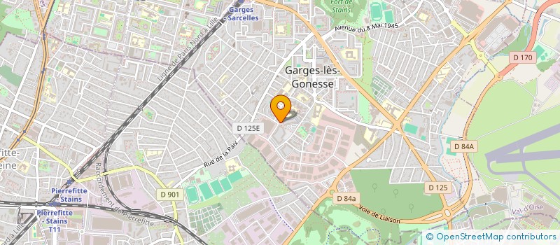 localisation de l'entreprise OUMMI SERVICES  GARGES-LES-GONESSE