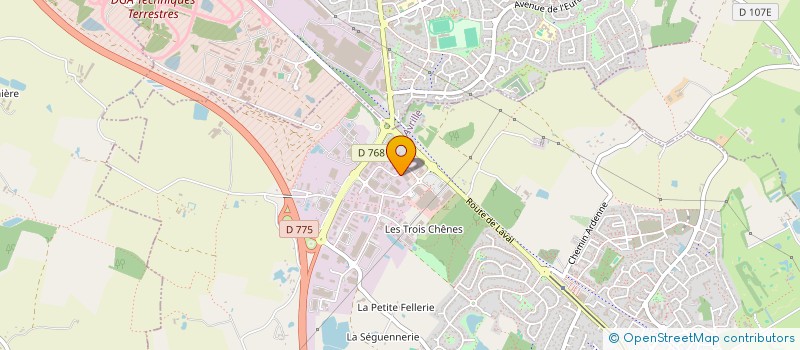 localisation de l'entreprise OUMNAS à AVRILLE