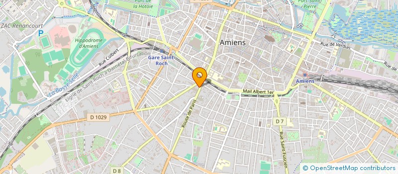 localisation de l'entreprise OUMO PORT ACCESS GESTION  AMIENS