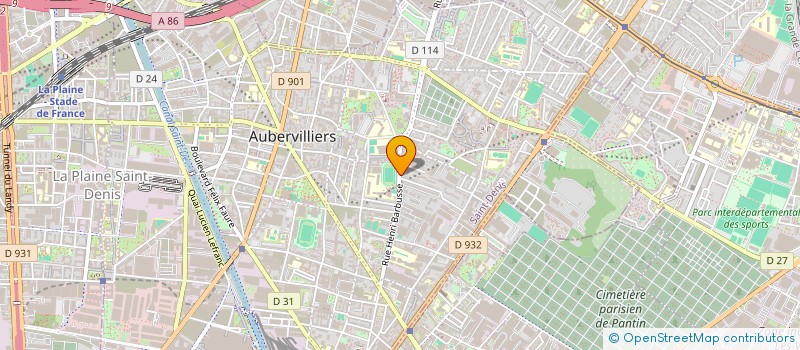 localisation de l'entreprise OUNAIM BELAID & BOUMRHI MOHAMED à AUBERVILLIERS