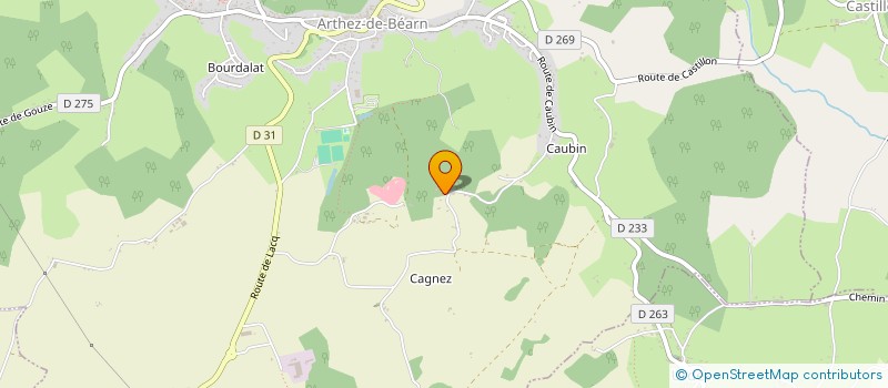 localisation de l'entreprise OUNICHLIBOU à ARTHEZ-DE-BEARN