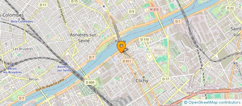 localisation de l'entreprise OUNONO à CLICHY