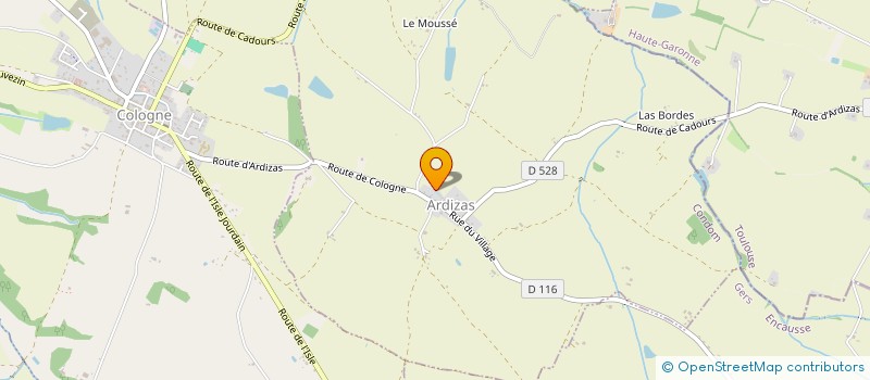 localisation de l'entreprise OUPS (ORCHESTRE UNIVERSEL DE PERCUSSIONS SYMPATHIQUE)  SAINTE-ANNE