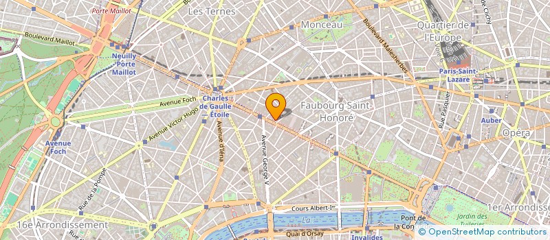 localisation de l'entreprise OUPSE à PARIS