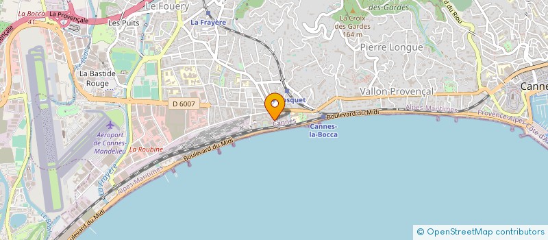 localisation de l'entreprise OUR EMPIRE  CANNES