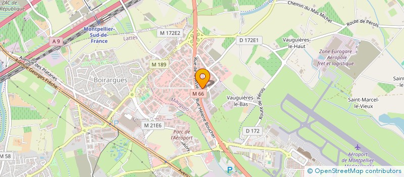 localisation de l'entreprise OURAGAN  MAUGUIO