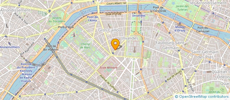 localisation de l'entreprise OURAGAN INVEST à PARIS