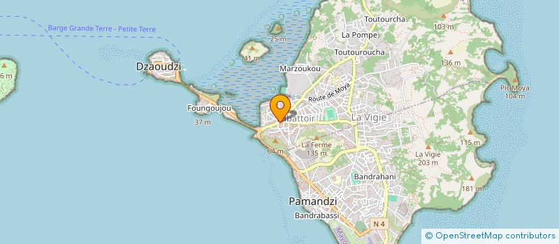localisation de l'entreprise OURAHAFOU MAYOTTE à DZAOUDZI
