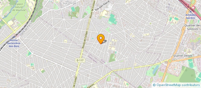 localisation de l'entreprise OURAL CREATIONS DISTRIBUTION  MORSANG-SUR-ORGE