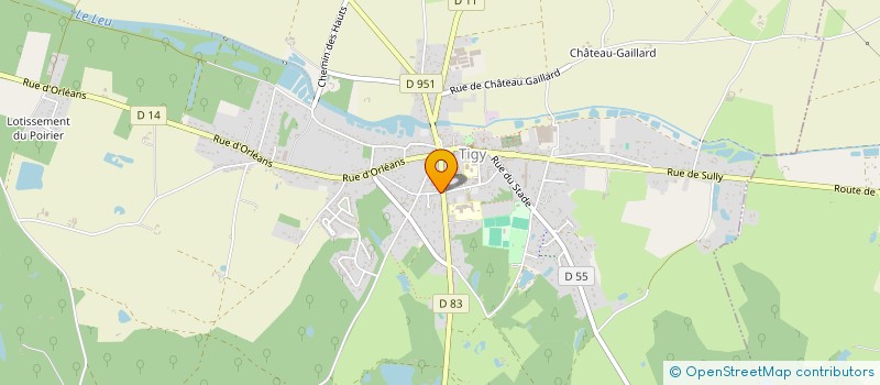 localisation de l'entreprise OURANOS à VIENNE-EN-VAL