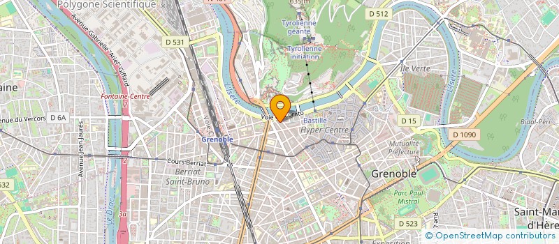 localisation de l'entreprise OURANOS PATRIMOINE  GRENOBLE