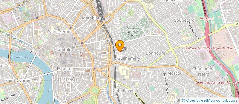 localisation de l'entreprise OURANOS PRODUCTION à TOULOUSE
