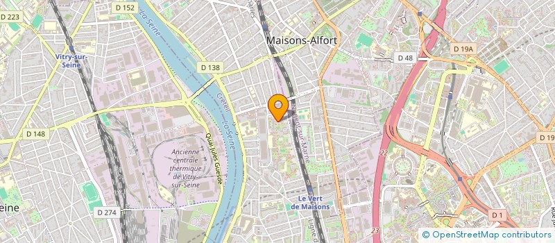 localisation de l'entreprise OURARTOO à ALFORTVILLE