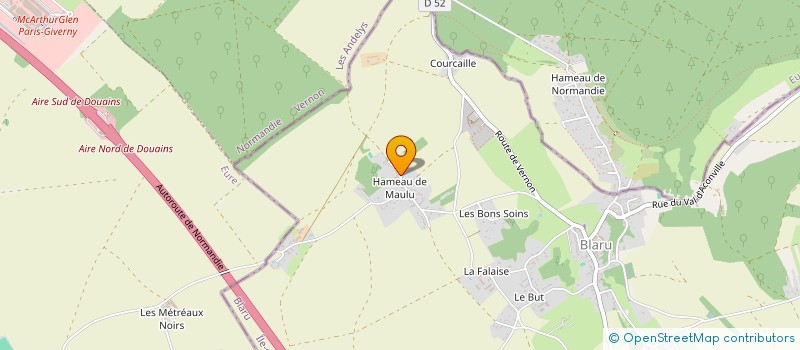 localisation de l'entreprise OURASI  BLARU