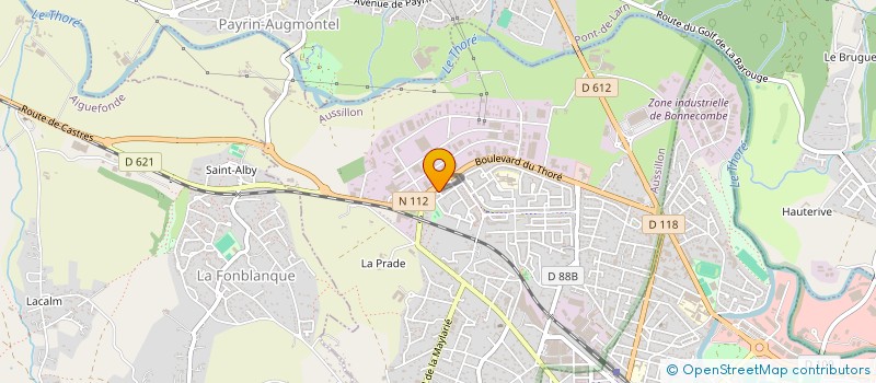 localisation de l'entreprise OURASI EVENT  AUSSILLON