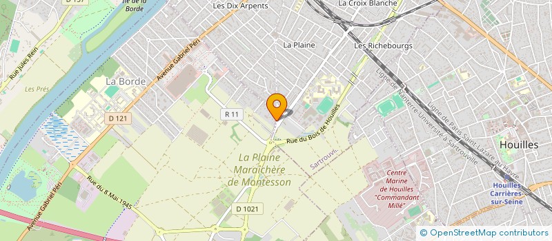 localisation de l'entreprise OURASI PASCAL 3  MONTESSON