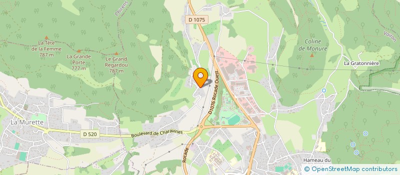 localisation de l'entreprise OUREA  VOIRON