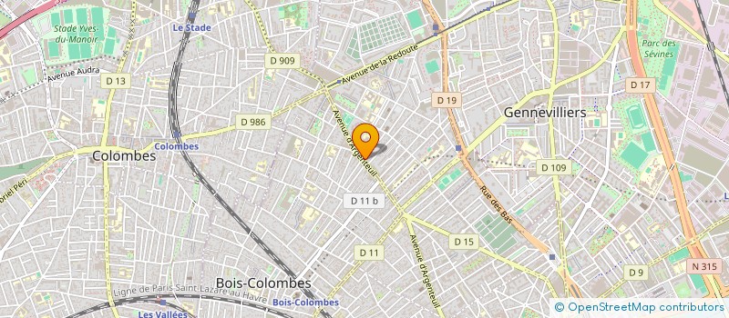 localisation de l'entreprise OUREA SANTE  ASNIERES-SUR-SEINE