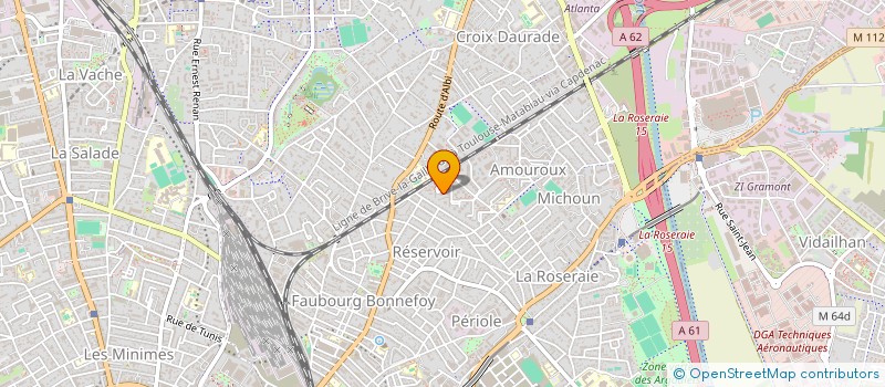 localisation de l'entreprise OURGAUD FACADES à TOULOUSE