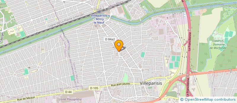 localisation de l'entreprise OURIACHI FAST FOOD  VILLEPARISIS