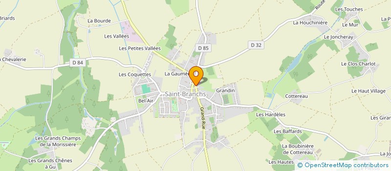 localisation de l'entreprise OURIKA  CORMERY