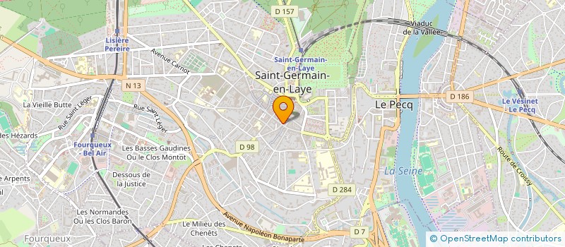localisation de l'entreprise OURO PRETO  SAINT-GERMAIN-EN-LAYE