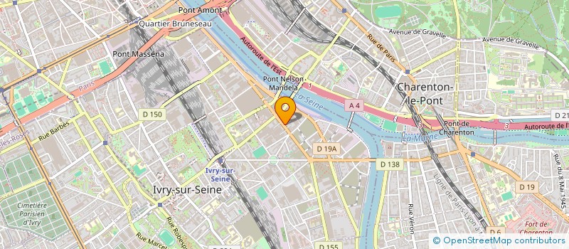 localisation de l'entreprise OURS DES CARPATES à IVRY-SUR-SEINE