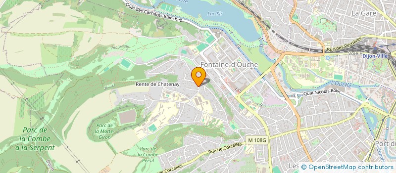 localisation de l'entreprise OURS ET MARMOTTES à DIJON