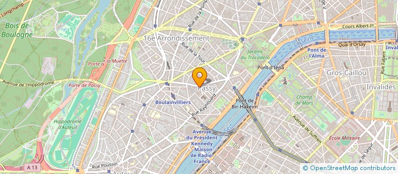 localisation de l'entreprise OURS OR  PARIS