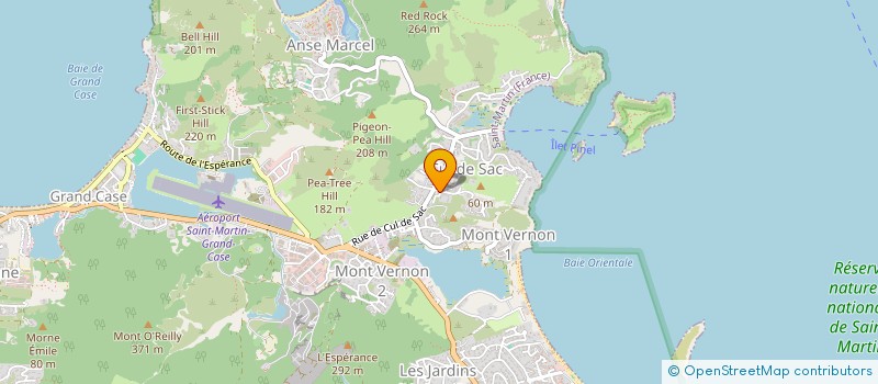 localisation de l'entreprise OURS PRIVATE CHEF  SAINT-MARTIN