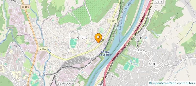 localisation de l'entreprise OURS RENE  GRIGNY