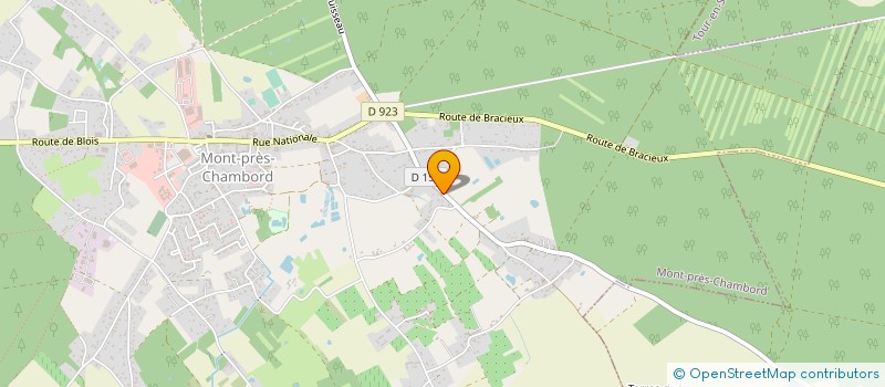 localisation de l'entreprise OURS SOLOGNE BLESOIS PRODUCTION à TOUR EN SOLOGNE