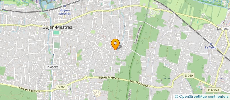 localisation de l'entreprise OURSCINELLE à GUJAN-MESTRAS