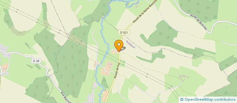 localisation de l'entreprise OURSEL TERRASSEMENT  LA FEUILLIE