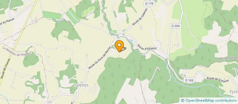 localisation de l'entreprise OURSEOLE  SALETTES