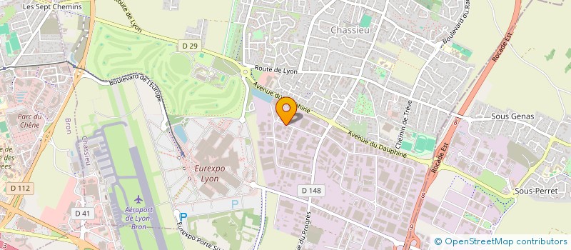 localisation de l'entreprise OURSINVEST  CHASSIEU