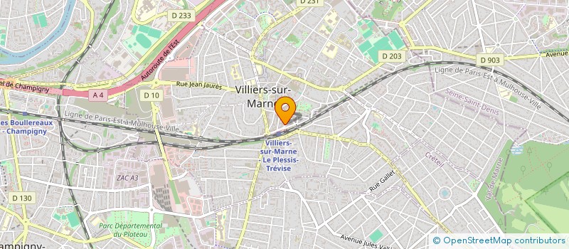 localisation de l'entreprise OURSON BLANC à VILLIERS-SUR-MARNE