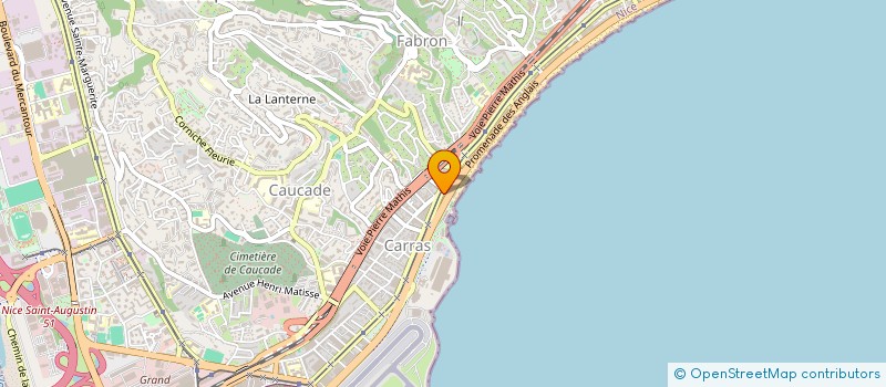 localisation de l'entreprise OURSOUL NETTOYAGE à NICE
