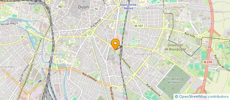 localisation de l'entreprise OURVAL à DIJON