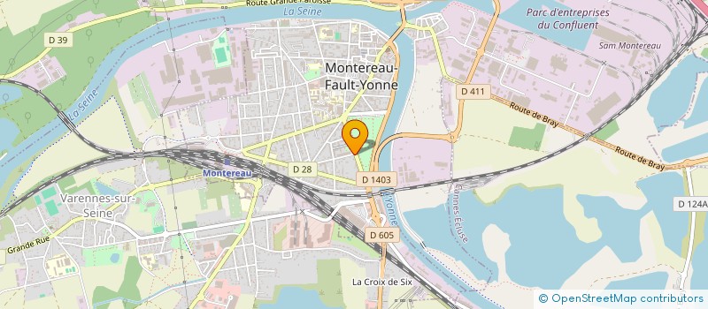 localisation de l'entreprise OUSA à MONTEREAU-FAULT-YONNE