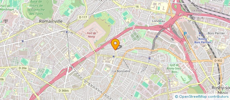 localisation de l'entreprise OUSCA PRIMEUR à NOISY-LE-SEC