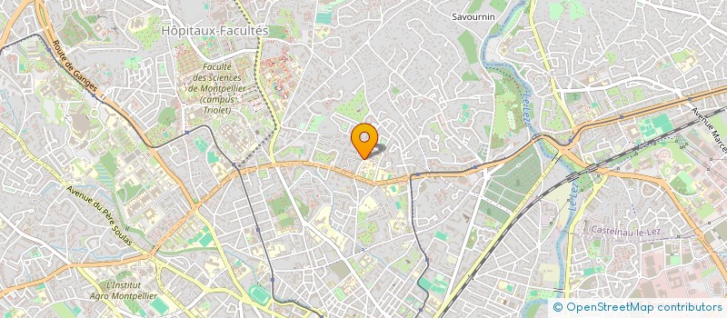 localisation de l'entreprise OUSHI TRANSPORT à MONTPELLIER