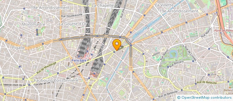 localisation de l'entreprise OUSMANE DISTRIBUTION à PARIS