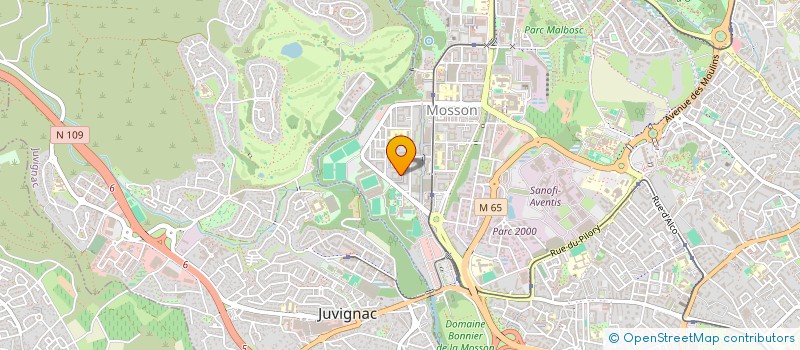 localisation de l'entreprise OUSSAA à MONTPELLIER