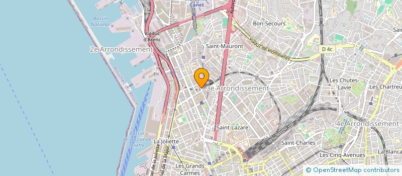 localisation de l'entreprise OUSSAMA à MARSEILLE